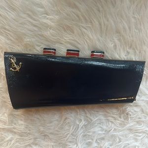 New Kate Spade One All Aboard Ship Clutch